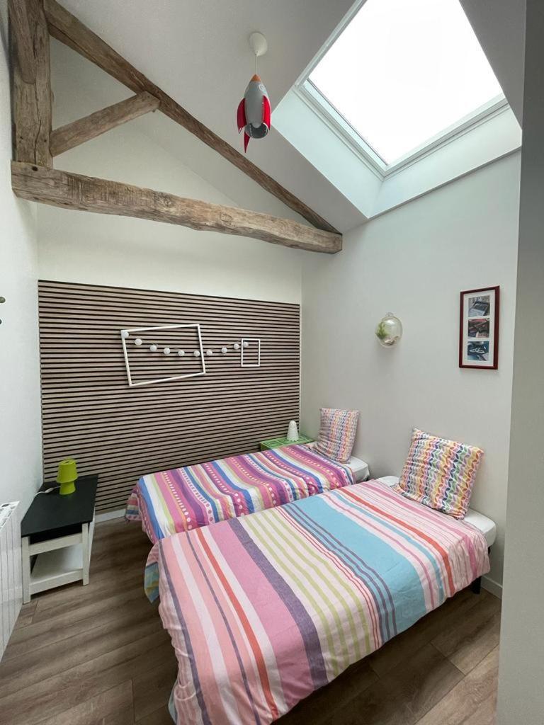 Gite De Charme - 3 Chambres, 5 Lits - De 4 A 7 Personnes Avanton Dış mekan fotoğraf